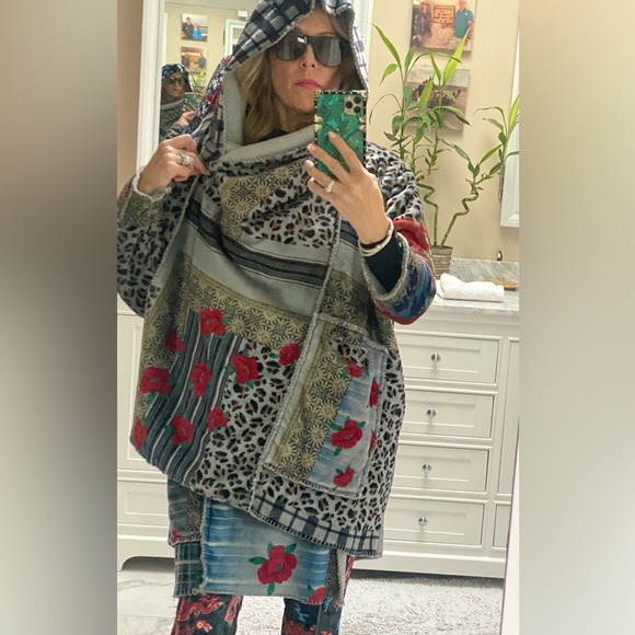 Johnny Was Biya Sherpa Hoodie Jacket Super Cozy 🧥🤗 - Picture 8 of 14